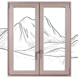 Finestra in PVC Square Plus