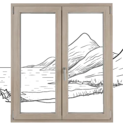 Finestra in pvc Ravia