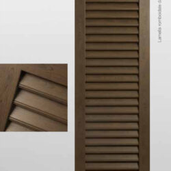 Persiana lamelle romboidali Piemontese