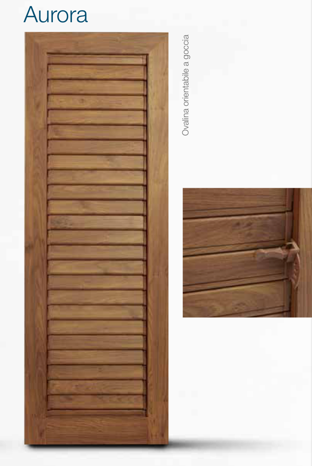 Persiana stecca orientabile Aurora