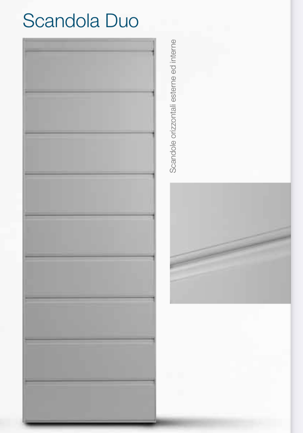 Scuretti a doghe Scandola Duo