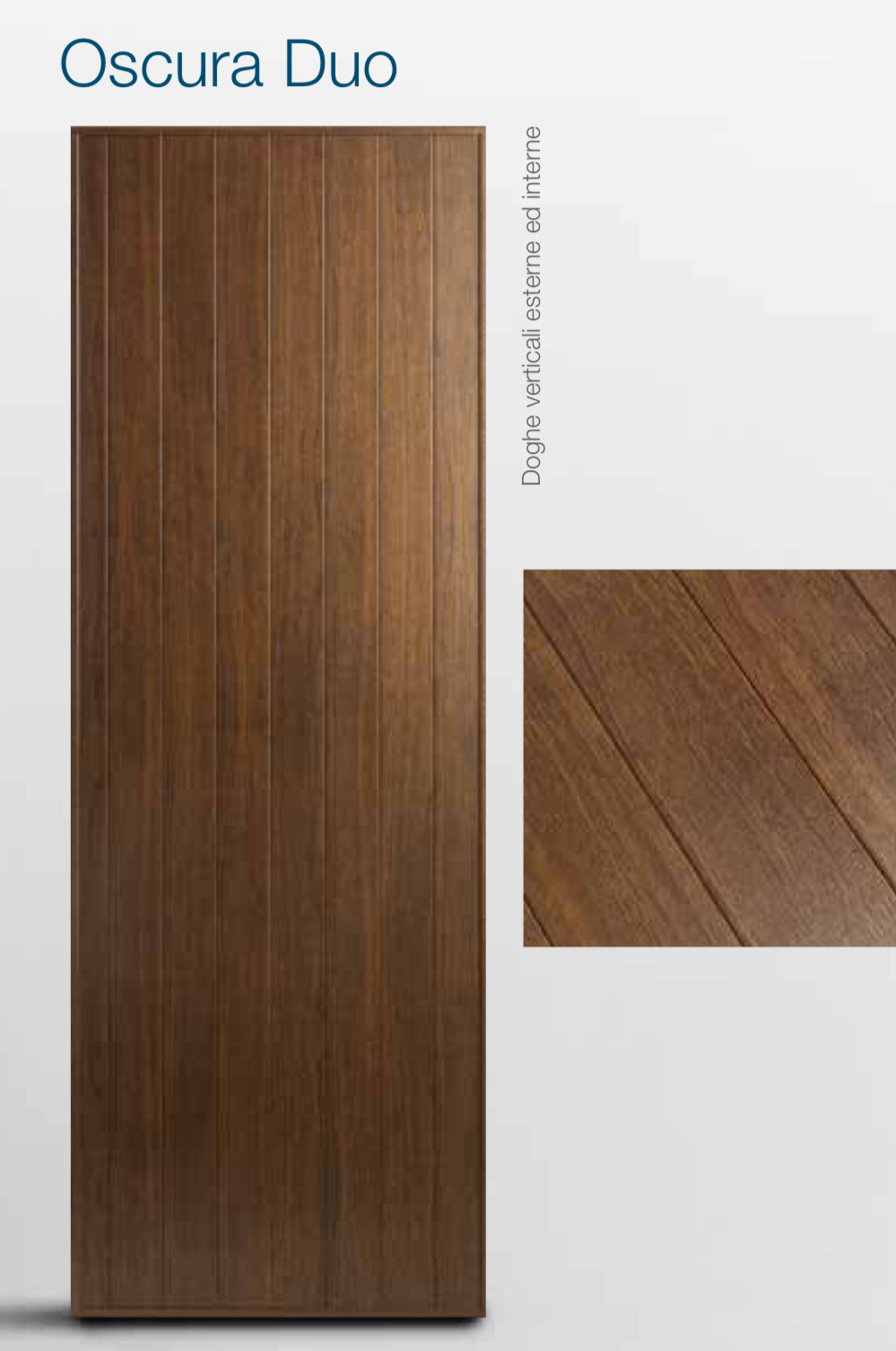 Scuretti a doghe Oscura Duo